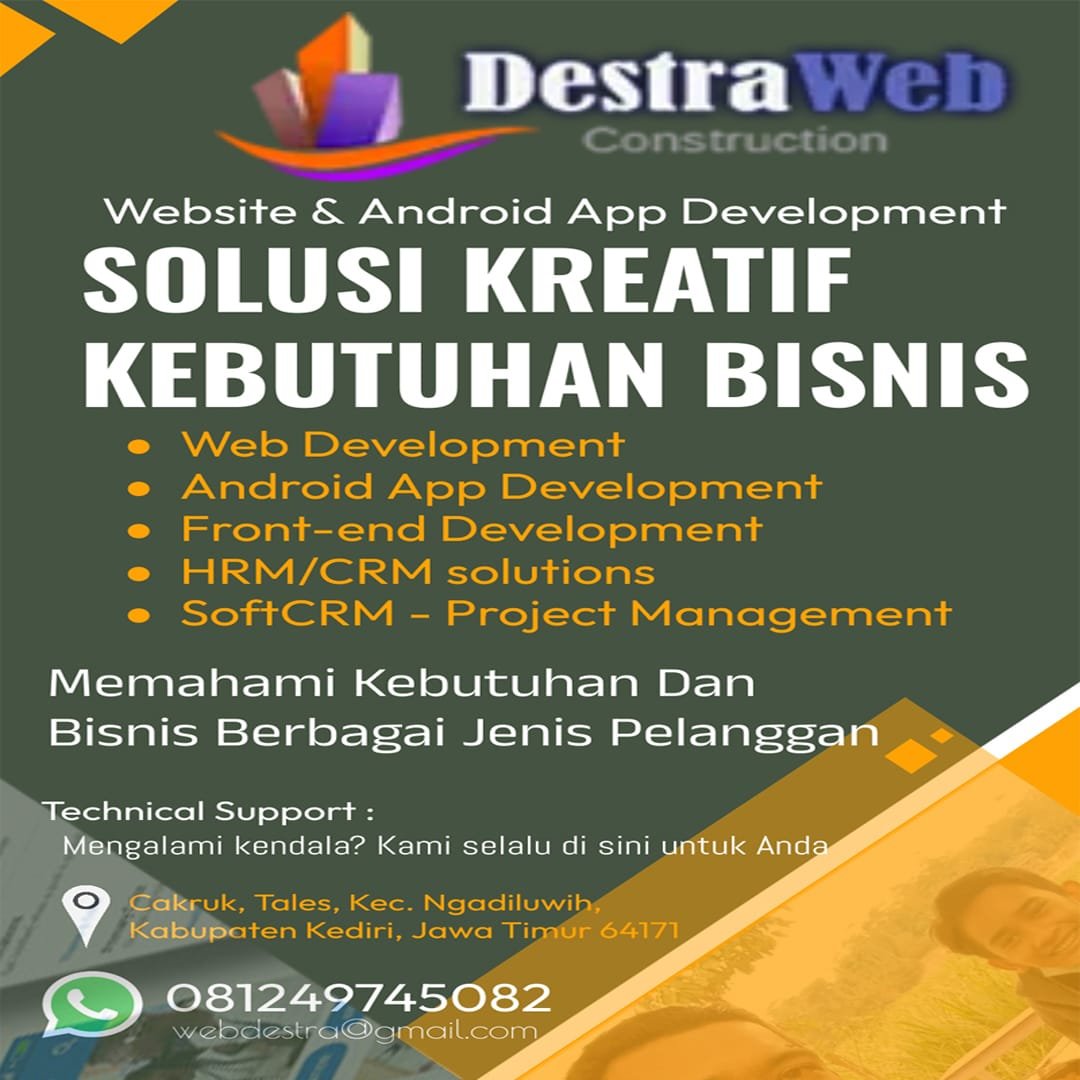 Destraweb - jasa pembuatan website & aplikasi 4 Destraweb - jasa pembuatan website & aplikasi solkre