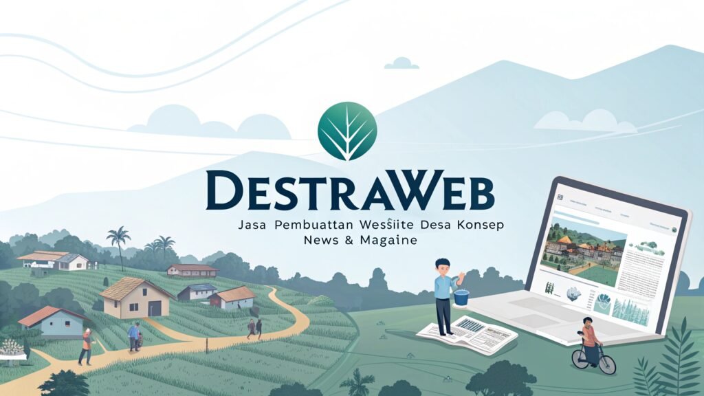 Jasa pembuatan website desa – konsep news & magazine